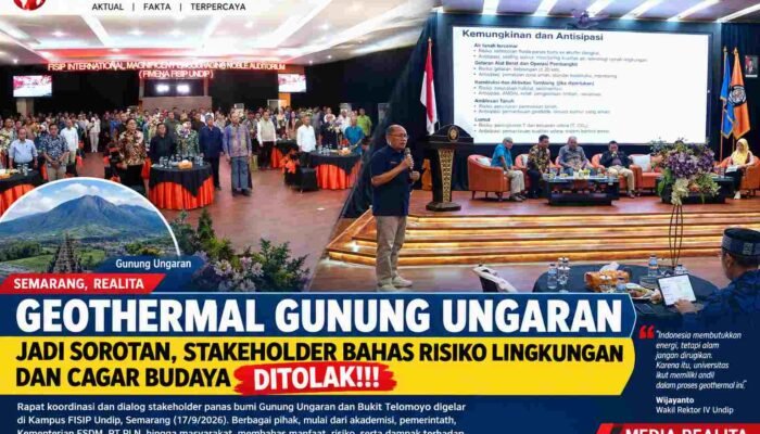 Geothermal Gunung Ungaran dan Telomoyo Jadi Sorotan, Stakeholder Desak Kajian Ketat Dampak Lingkungan dan Cagar Budaya