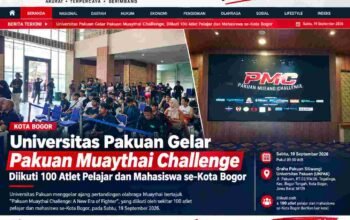 Universitas Pakuan Gelar Pakuan Muaythai Challenge, Diikuti 100 Atlet Pelajar dan Mahasiswa