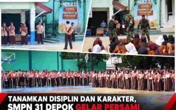 Tanamkan Disiplin dan Karakter, SMPN 31 Depok Gelar Persami 19–20 September 2026