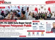 Bawa Data Survei Warga, DPC PA GMNI Kota Bogor Soroti Stagnasi Pelayanan Publik