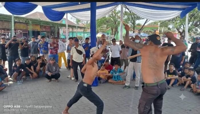 Gelar Kesenian Ojung Setiap Tahun ,Wujud komitmen lestarikan Budaya Warisan Leluhur