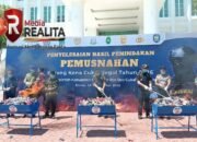 Bea Cukai dan Pemkab Pasuruan Musnahkan 11,7 Ton Rokok dan Miras Ilegal Senilai Rp9,3 Miliar ​