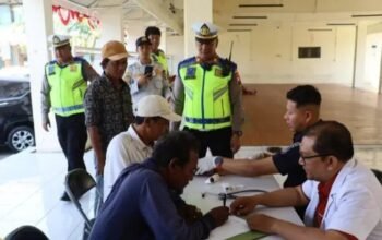 Upaya Menekan Angka Kecelakaan, Satlantas Tanjung Perak dan Dishub Surabaya Gelar Ramp Check di Kawasan Ampel