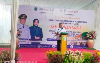 Peringati Hari Jadi ke-1097, Pemkab Pasuruan Gelar Baksos Operasi Bibir Sumbing dan Deteksi Dini Kesehatan