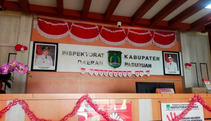 Camat, Kades dan Panitia Penjaringan Perangkat Desa Karangrejo Datangi Kantor Inspektorat.