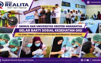 Bangun Kesadaran Sejak Dini, Dua Kampus Gelar Bakti Sosial Kesehatan Gigi di Temanggung