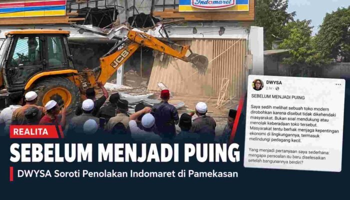 “SEBELUM MENJADI PUING”: DWYSA Soroti Penolakan Indomaret di Pamekasan, Pertanyakan Mengapa Konflik Tak Tuntas Sejak Awal