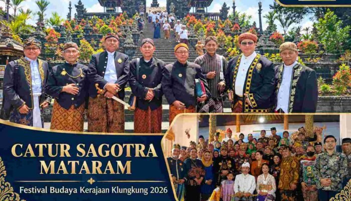 Catur Sagotra Mataram Hadiri Festival Budaya Kerajaan Klungkung, Perkuat Silaturahmi Jawa-Bali