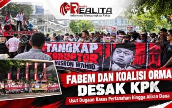 FABEM dan Koalisi Ormas Geruduk KPK, Desak Dugaan Kasus Pertanahan Diusut Tuntas