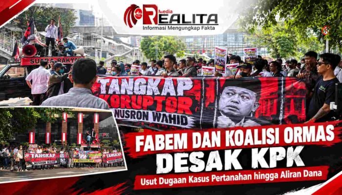 FABEM dan Koalisi Ormas Geruduk KPK, Desak Dugaan Kasus Pertanahan Diusut Tuntas