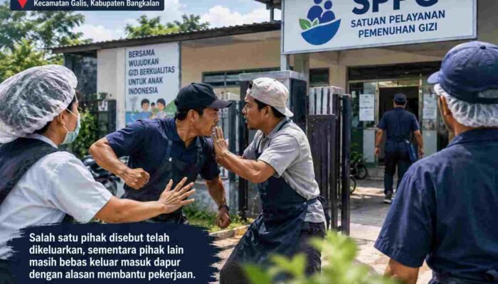 Konflik Relawan Nyaris Adu Fisik, Keamanan Dapur SPPG Paterongan Dipertanyakan