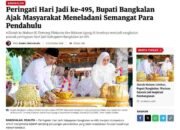 Hari Jadi ke-495 Bangkalan, Bupati Lukman Hakim Ziarah ke Makam Leluhur di Arosbaya