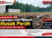 Jelang Porprov 2026, Lapangan GOR Pajajaran Rusak Parah, Proyek Rp2,11 Miliar Disorot
