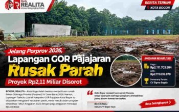 Jelang Porprov 2026, Lapangan GOR Pajajaran Rusak Parah, Proyek Rp2,11 Miliar Disorot