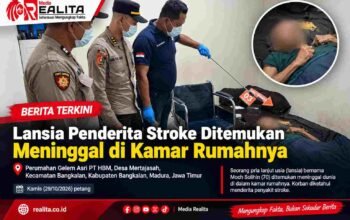 Lansia Penderita Stroke Ditemukan Meninggal di Kamar Rumahnya di Bangkalan