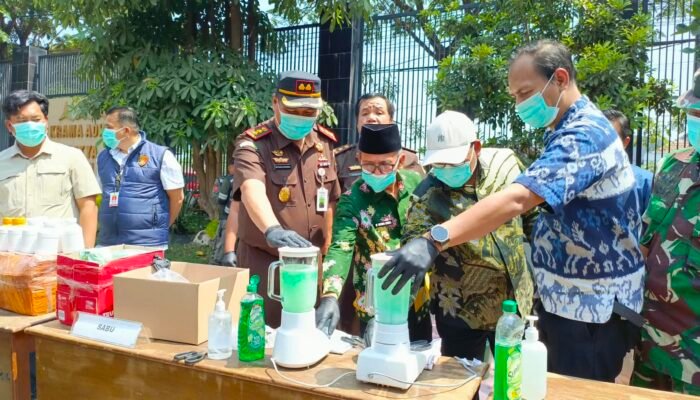 Kejari Musnahkan Barang Bukti 115 Perkara, Kasus Narkotika Mendominasi