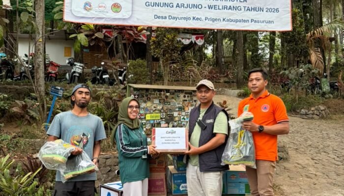Cargill Salurkan Logistik dan Perlengkapan Untuk Relawan Karhutla Arjuno