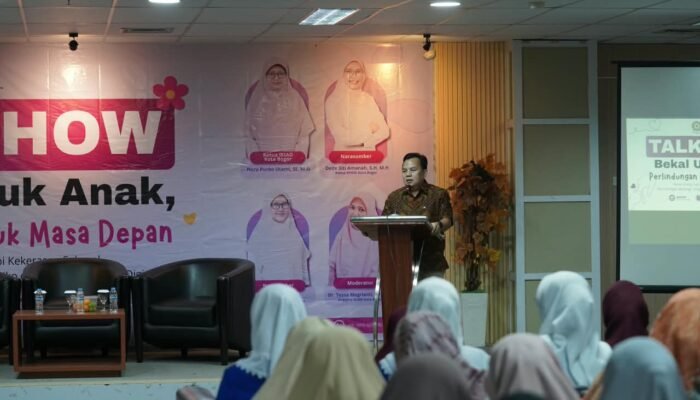 Hadiri Talkshow Perlindungan Anak, Ketua DPRD Kota Bogor Dorong Sinergi Menuju Indonesia Emas 2045